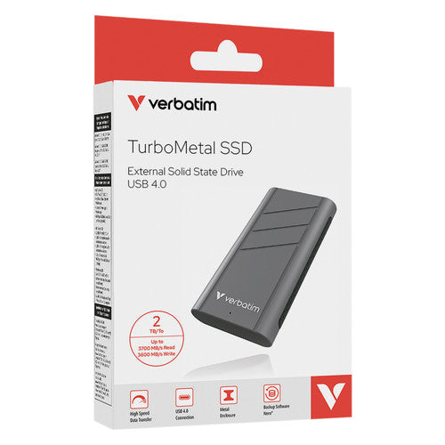 Verbatim TurboMetal SSD USB 4.0 2TB