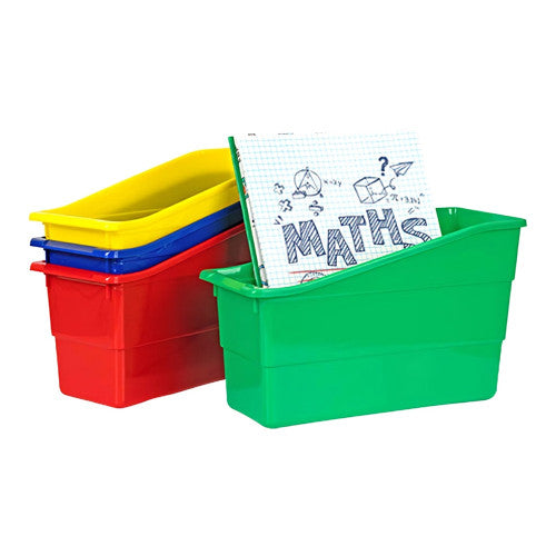 Visionchart Classroom Book Caddies Assorted Pack of 4