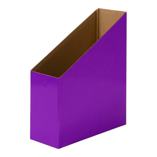 Visionchart Magazine Box Purple Pack of 5