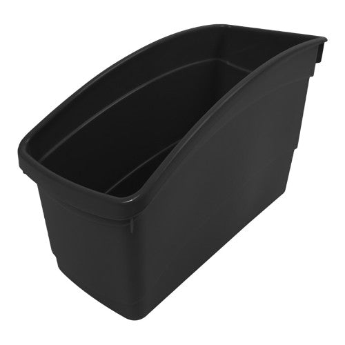 Visionchart Plastic Book Tub Black