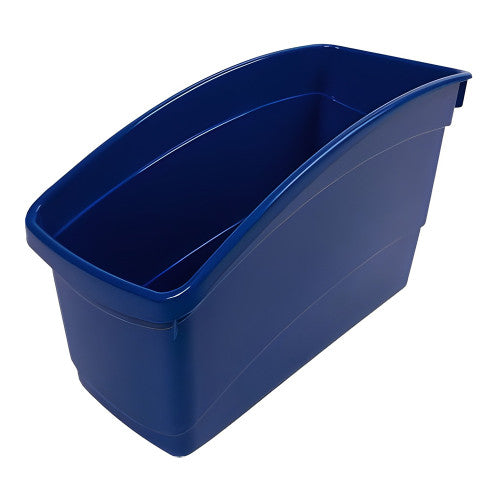 Visionchart Plastic Book Tub Blue