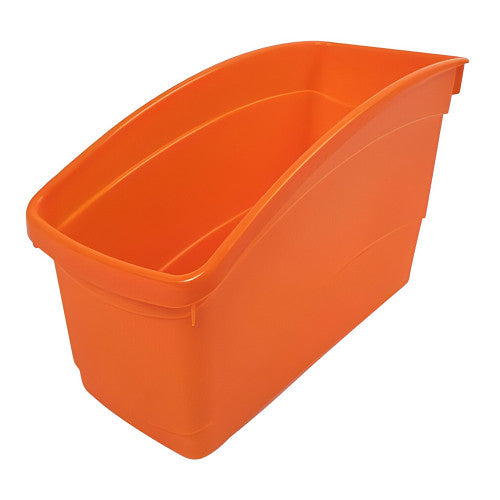 Visionchart Plastic Book Tub Orange