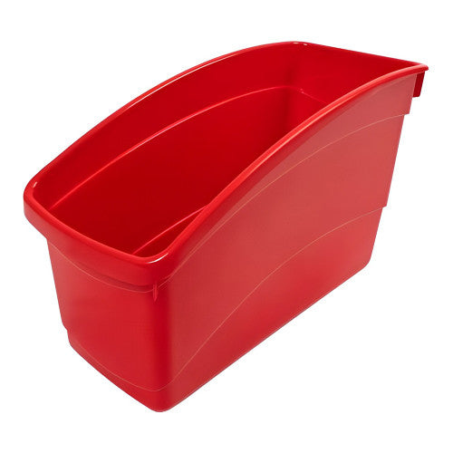 Visionchart Plastic Book Tub Red