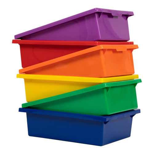 Visionchart Tote Trays 43 x 32 x 12.5cm White