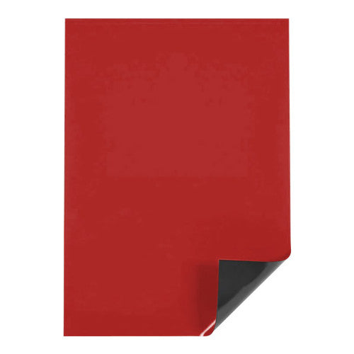 Visionchart Vista Magnetic Sheeting A4 295 x 210mm Red