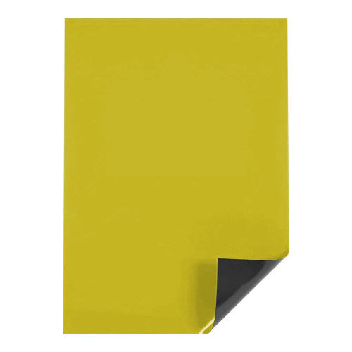 Visionchart Vista Magnetic Sheeting A4 295 x 210mm Yellow