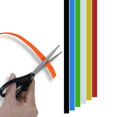 Visionchart Vista Magnetic Strip 10mm Blue Pack of 2