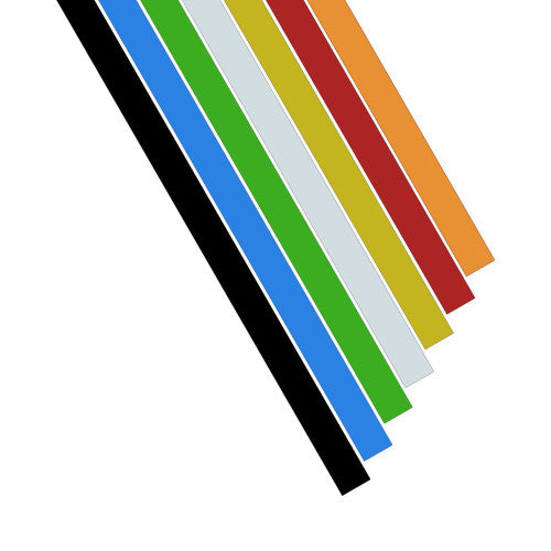 Visionchart Vista Magnetic Strip 13mm Orange Pack of 2