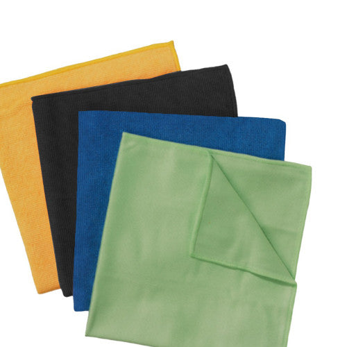 Visionchart Whiteboard Microfibre Cleaning Cloth 40 x 40cm Green Pack of 10