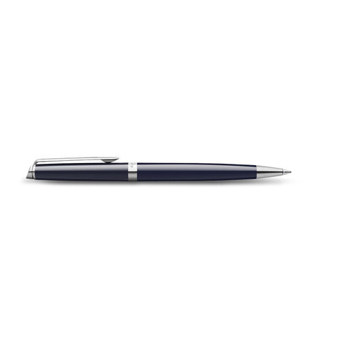 Waterman Hemisphere Blue Lacquer Chrome Trim Ballpoint Pen Medium Tip