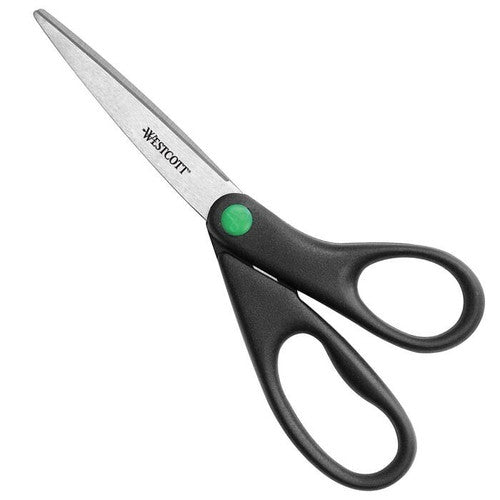 Westcott KleenEarth Scissors 203mm Straight Handle Black Pack of 6 – view 2