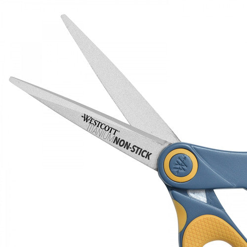 Westcott Titanium Bonded Non-Stick Scissors 203mm Straight Handle Box of 6 – view 3