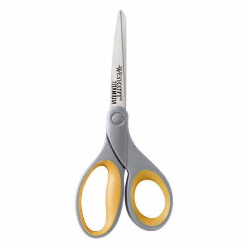 Westcott Titanium Bonded Scissors 203mm Straight Handle Box of 6
