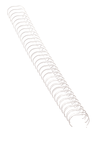 Fellowes Binding Combs Wire 34 Loop 12.7mm White