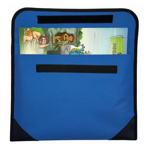 Writer Library Bag Blue with Black Reinforced Corners Pack of 20