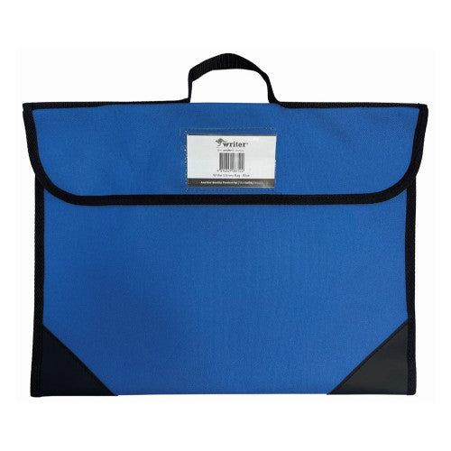 Writer Library Bag Blue with Black Reinforced Corners Pack of 20