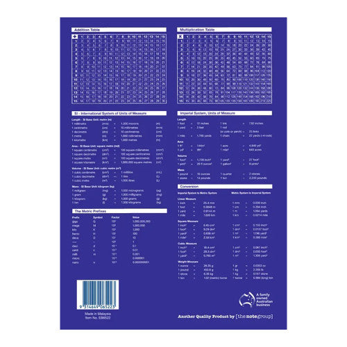 Writer Premium Writing Book 330x240mm 64 Page 14mm Dotted Thirds Red Margin Brick Cover Pack 20 — bulk pack of 20
