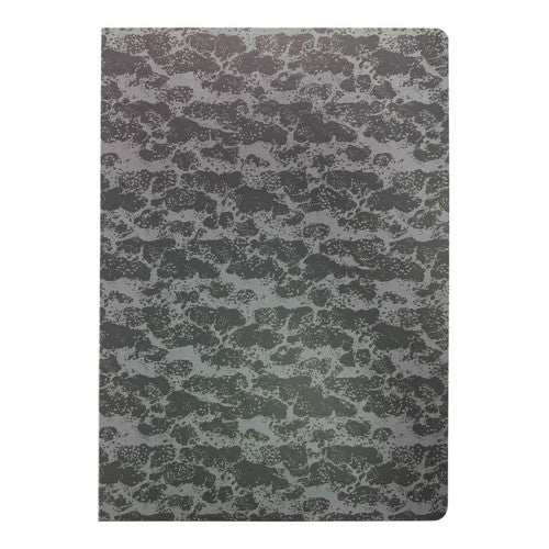 Writer Reader Cover Black Mottled Board with White Elastic Tie 310 x 220mm