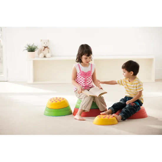 Weplay Rainbow River Stones Set of 6-3