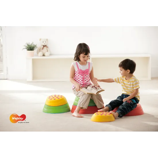 Weplay Rainbow River Stones Set of 6-6