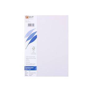Quill Vellum Paper 90gsm A4 Translucent Pack of 25