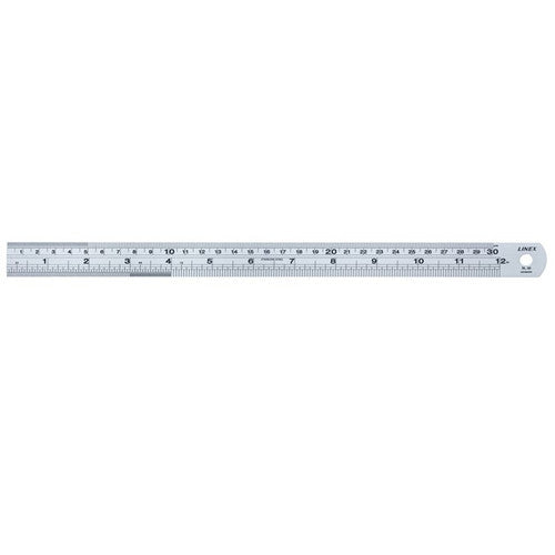 Linex Steel Ruler SL30 30cm Silver
