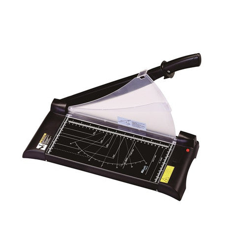 Ledah A4 Office Guillotine with Laser 10 Sheet Capacity Black