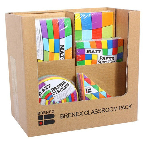 Brenex Classroom Display Pack Matte Assorted Colours 1800 Sheets