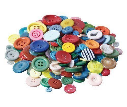 Zart Basics Buttons Pastel Colours Tub of 600g