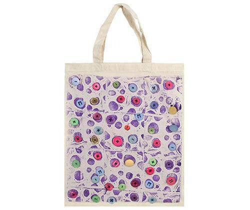 Zart Calico Bags with Handles 35 x 45cm Pack of 10