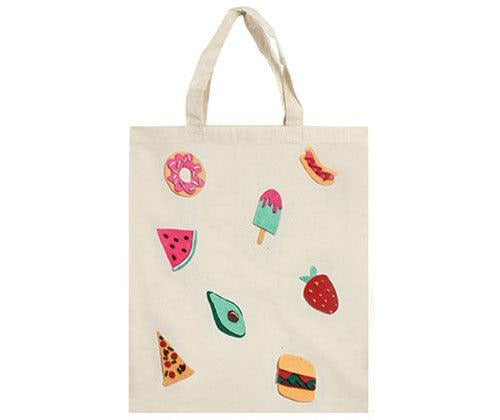 Zart Calico Bags with Handles 35 x 45cm Pack of 10