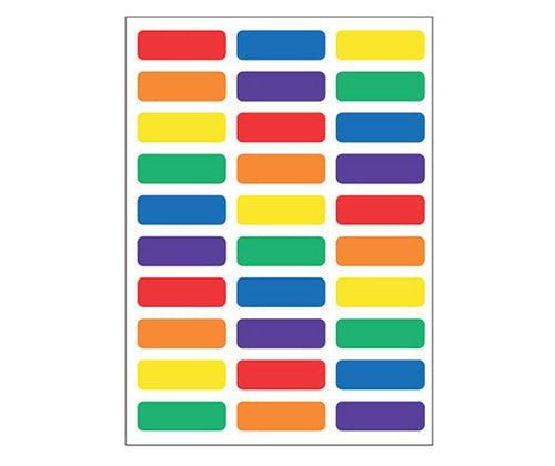Zart Coloursorts Organiser Labels Pack of 120