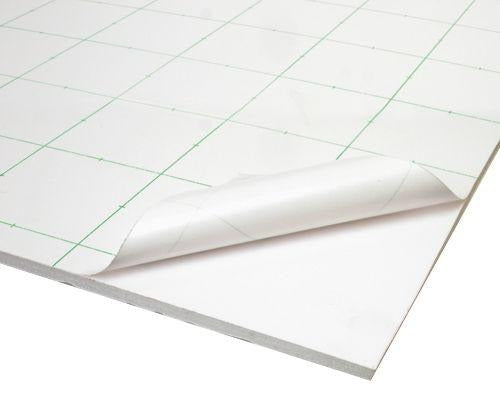 Zart Foam Core Board 81 x 101cm Adhesive-Backed White