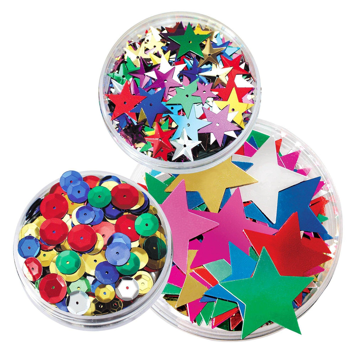 Zart Jar Sequins Stars 50g