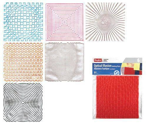 Zart Optical Rubbing Plates Pack of 6