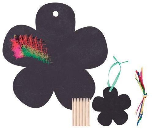 Zart Scratch Flowers Pack of 12