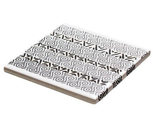Zart White Glazed Tiles Pack of 10