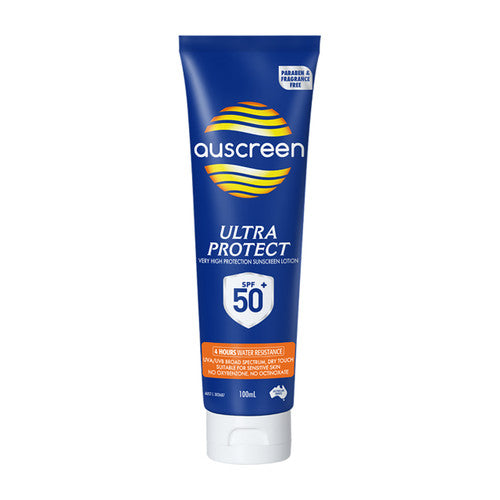 Zions Auscreen Ultra Protect SPF 50+ Sunscreen 100ml Pack of 48