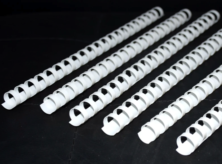 White Plastic Binding Combs