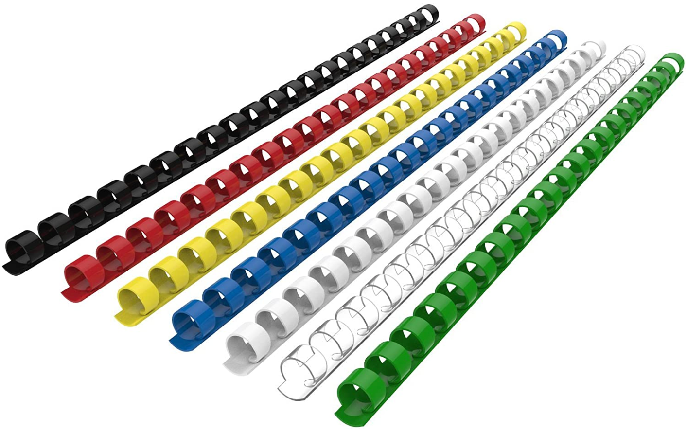 Coloured Plastic Binding Combs