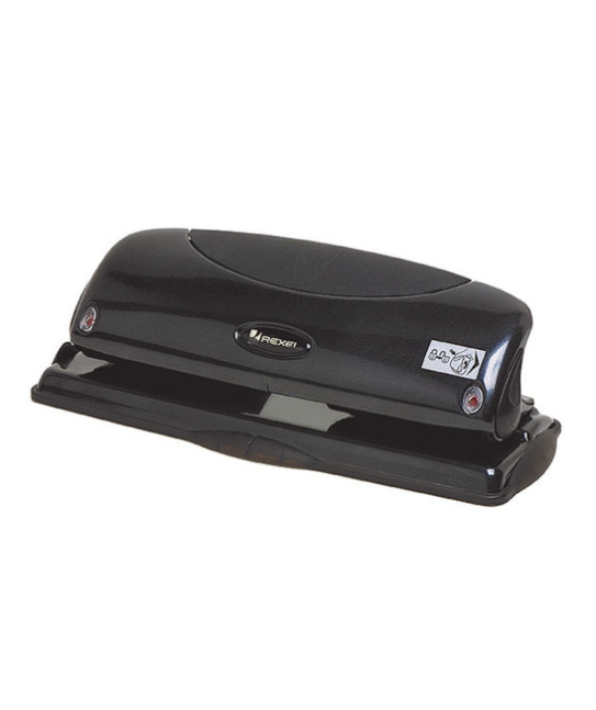 REXEL #2100755 PRECISION P425 4 HOLE PUNCH - 25 SHEET 80GSM BLACK