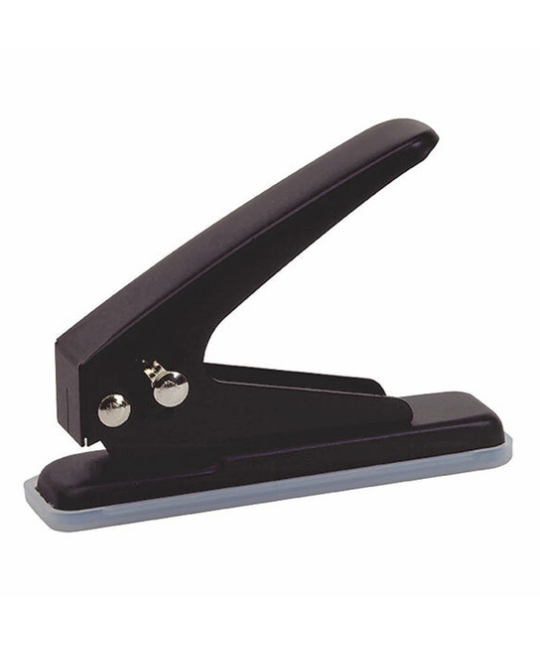 REXEL #R08204 1 HOLE PUNCH - 19 SHEETS 80GSM BLACK