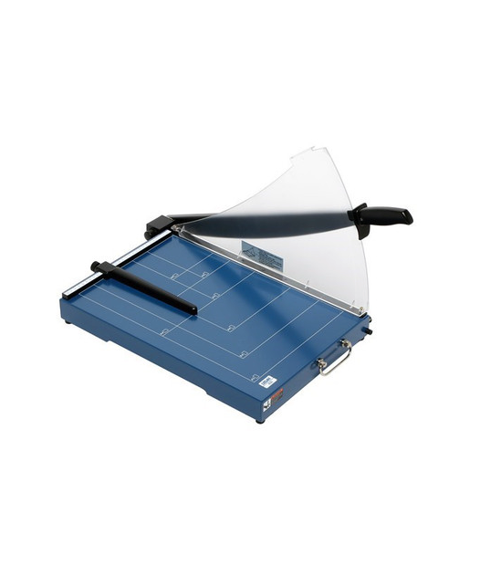 LEDAH 100852117 A3 PROFESSIONAL GUILLOTINE METAL BASE 20 SHEET CAPACITY BLUE