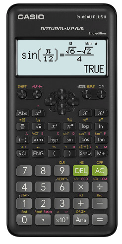 CASIO FX82AUPL2ND-BP FX-82AU PLUS II SCIENTIFIC CALCULATOR 2ND EDITION