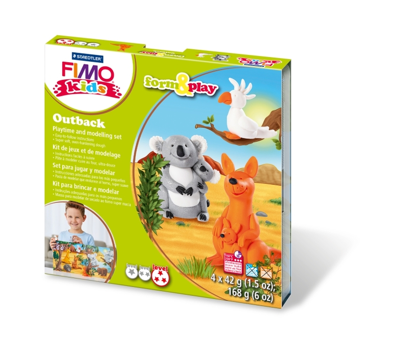 STAEDTLER 8034 23 LZ FIMO KIDS FORM AND PLAY - OUTBACK