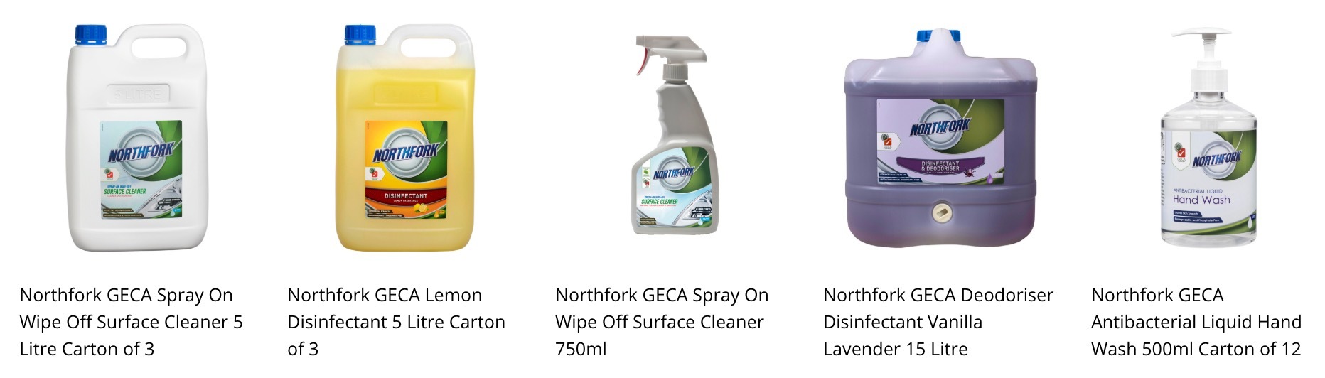 Northfork GECA Certified Products
