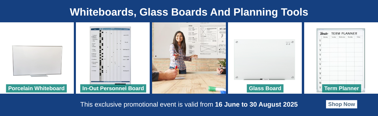  Whiteboards, Glass Boards And Planning Tools